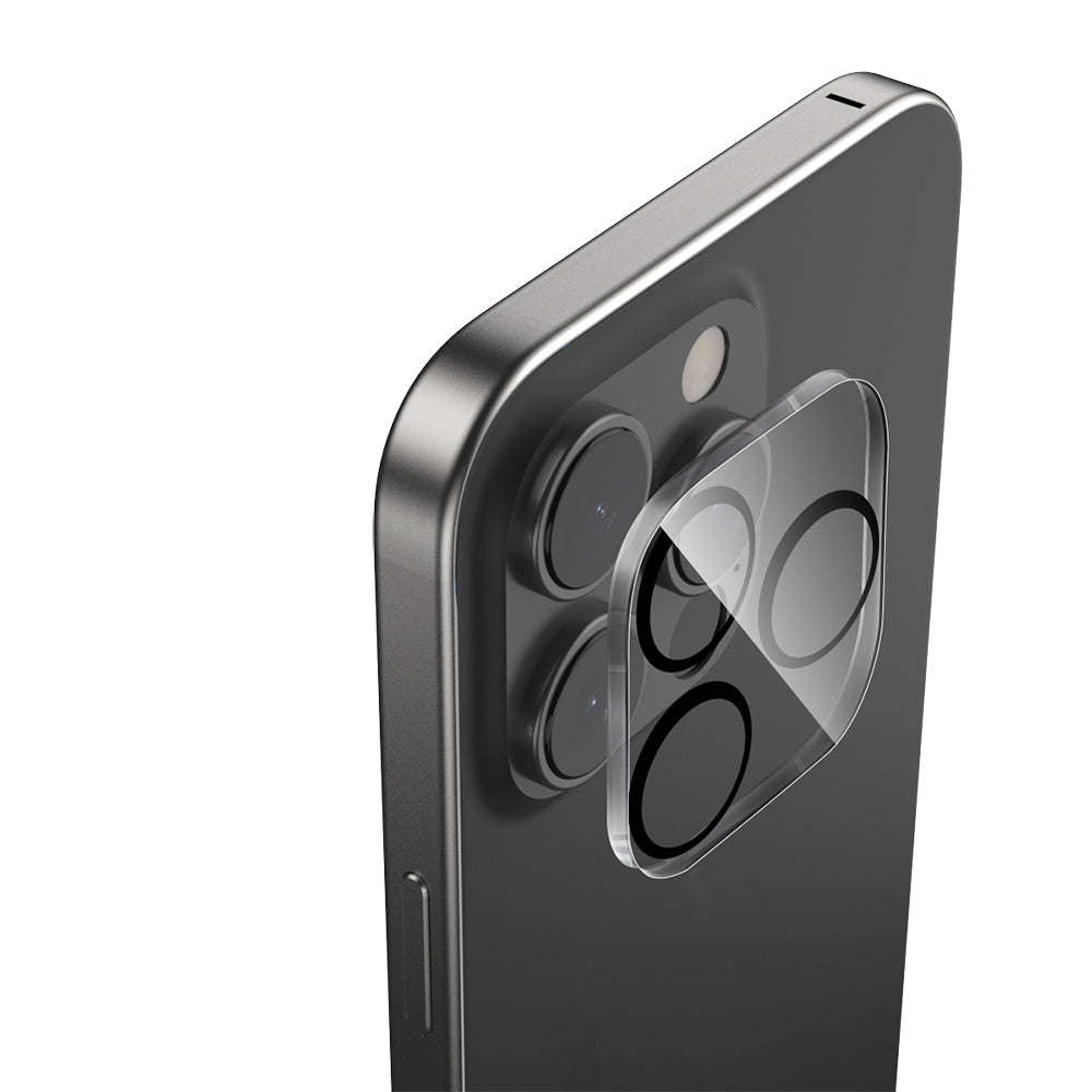Raptic Glass Serisi iPhone 16 Pro Max Kamera Lens Koruyucu Raptic Glass Serisi iPhone 16 Pro Max Kamera Lens Koruyucu